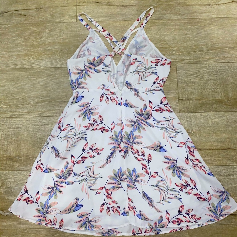 Lush floral summer dress size Medium